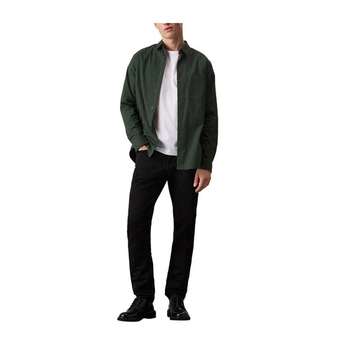 CALVIN KLEIN Jeans Jeans Uomo slim fit vita media Nero - Francavilla Moda